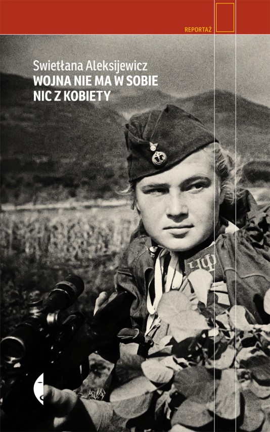 Okładka: "Wojna nie ma w sobie nic z kobiety"