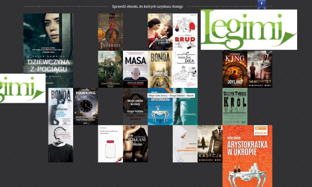 Legimi to m.in. nowości i bestsellery!
