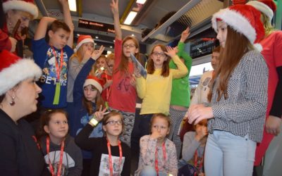 Mikołajkowy odjazd (w najnowszym pociągu)