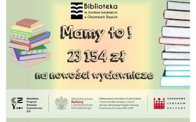 23 154 zł na nowe książki!