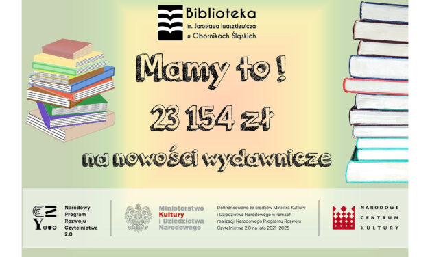 23 154 zł na nowe książki!