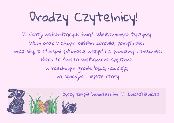 Życzenia wielkanocne