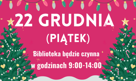 Bardzo ważna informacja!