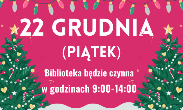 Bardzo ważna informacja!