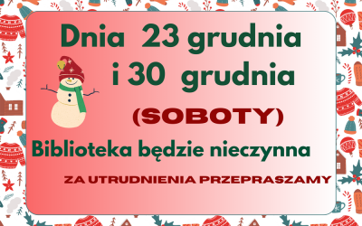 Ważny komunikat!