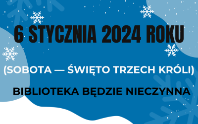 Bardzo ważny komunikat!