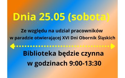 Bardzo ważna informacja!