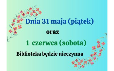 Bardzo ważny komunikat!